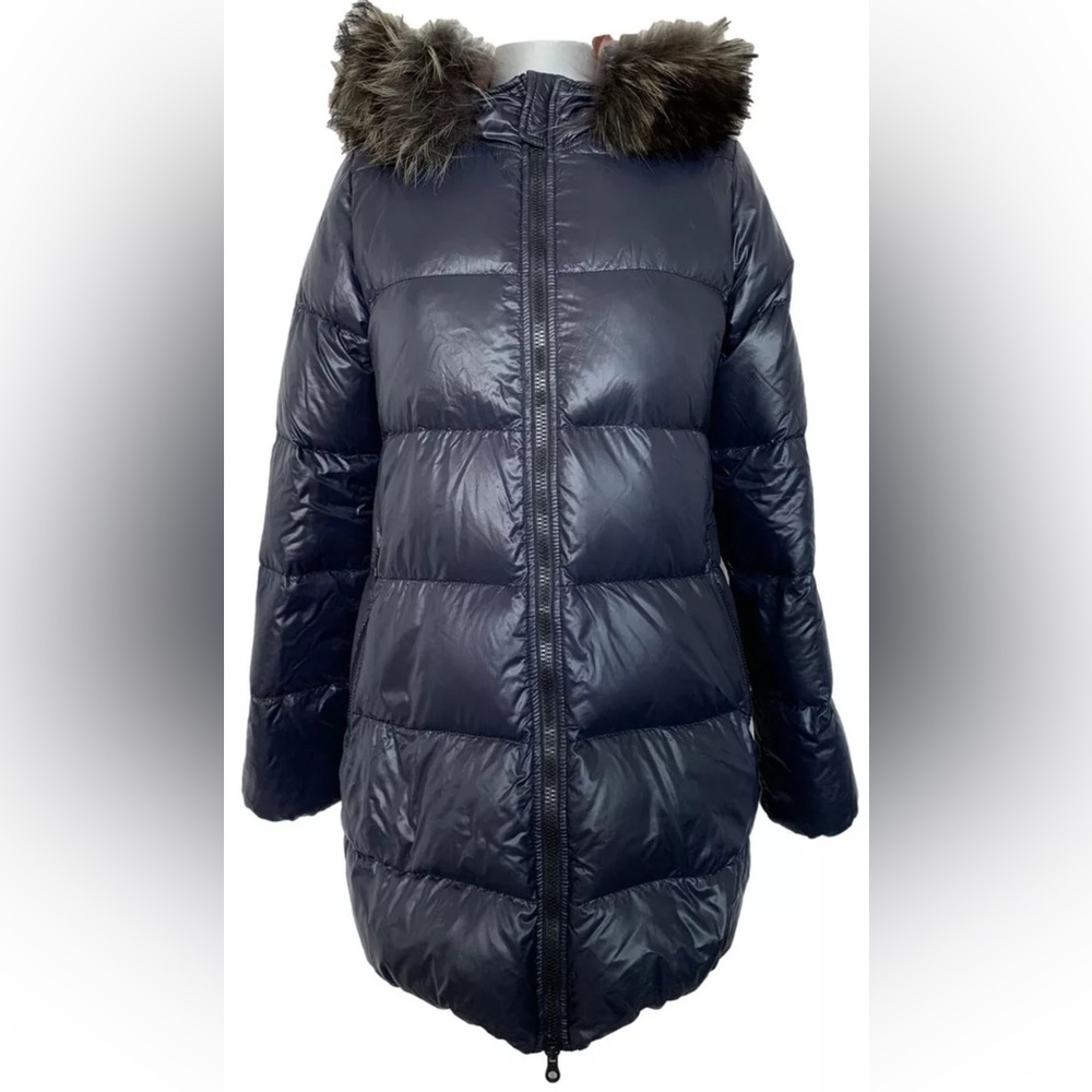 Duvetica navy down puffer jacket